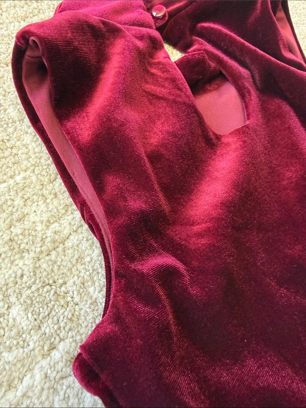 Zunie Girls Sleeveless Velvet Pleated Glitter Tulle Dress Burgundy Nordstrom new
